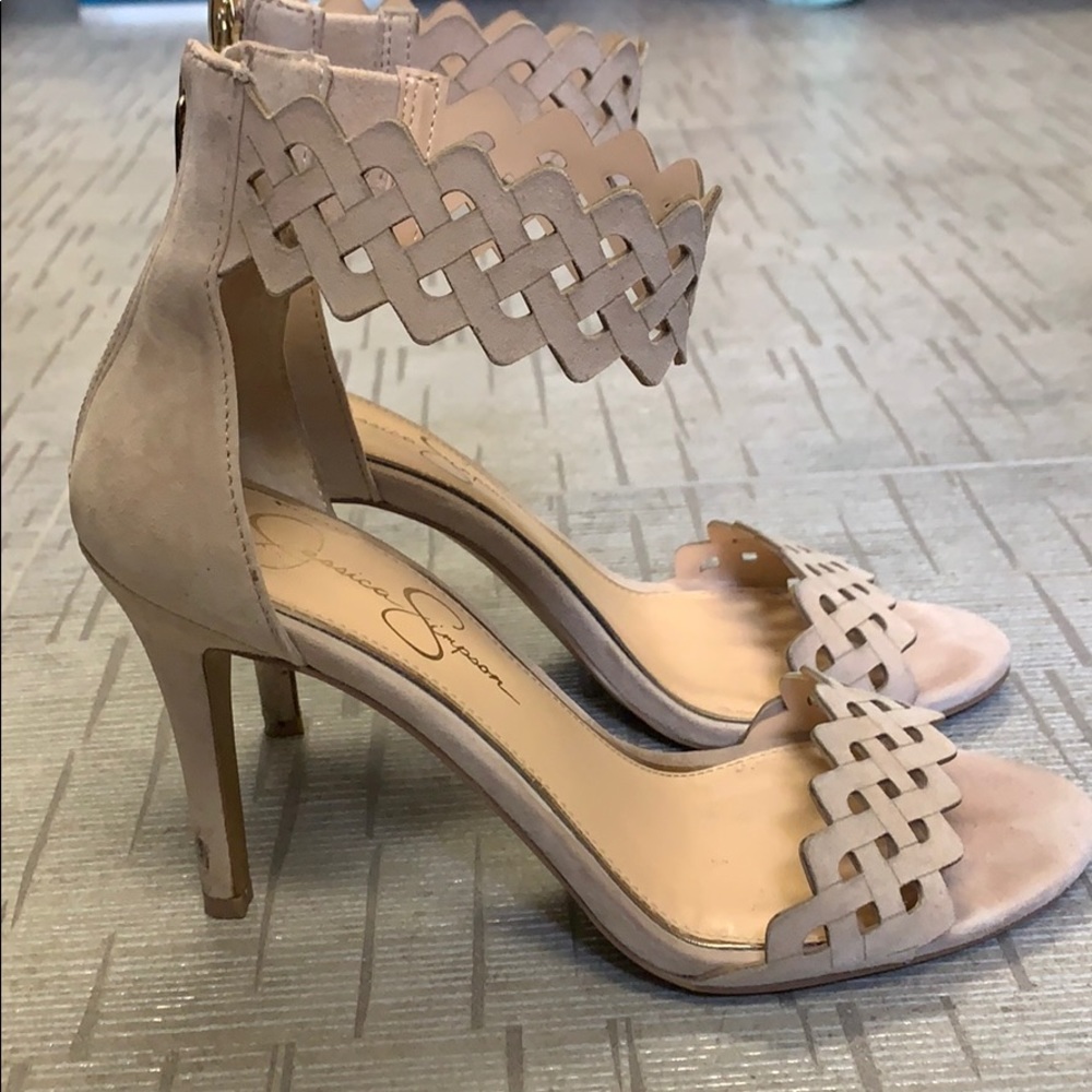 Nude Jessica Simpson sandals